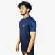 Men's Navy Blue Active Crew Neck T-Shirt | Premium Performance Wear
